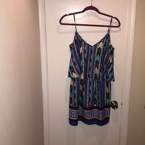 Multi-colored mini dress!